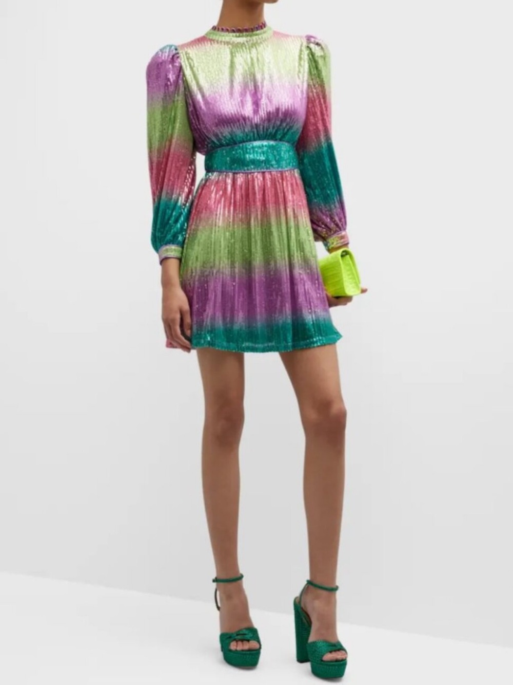 Celia B diamontina Sequin Mini Dress NWT